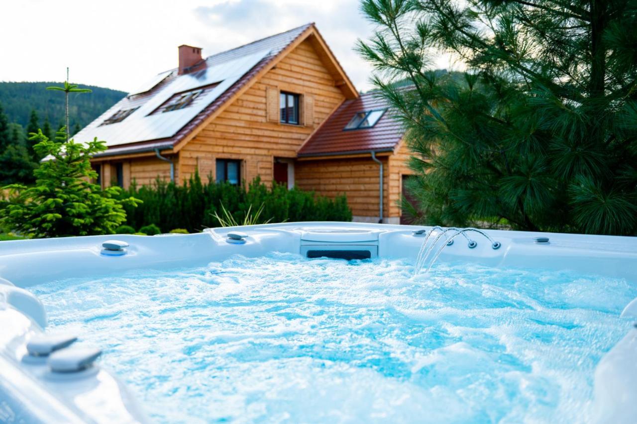 Karkonoski Klimat - Apartamenty Z Sauna, Balia I Jacuzzi มิลคุฟ ภายนอก รูปภาพ